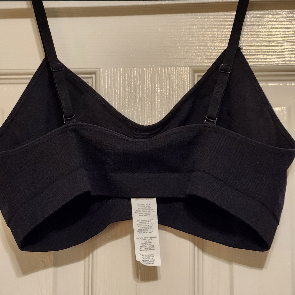 🖤 NWT Fabletics Hudson Convertible Bralette Black Size Large 10/12 - Picture 4 of 8